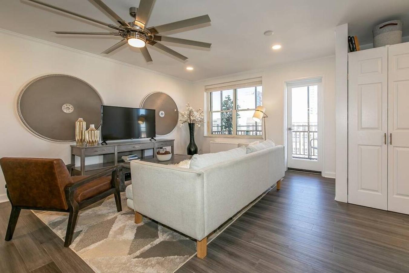 Stayatl High Rise Condo Downtown Atl With Views Атланта Екстер'єр фото