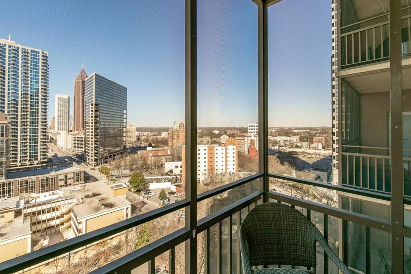 Stayatl High Rise Condo Downtown Atl With Views Атланта Екстер'єр фото