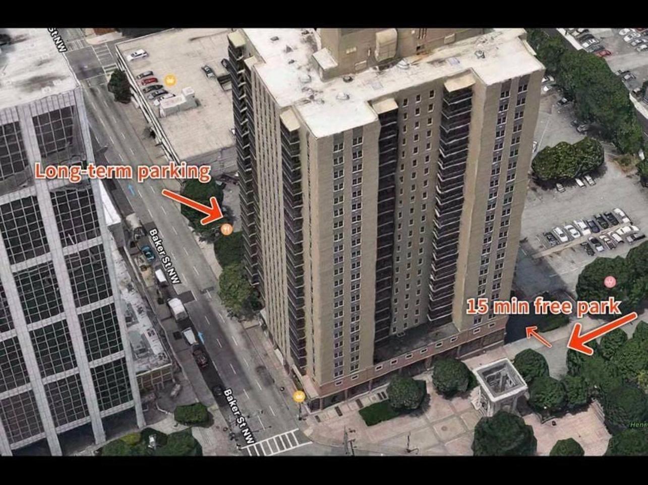 Stayatl High Rise Condo Downtown Atl With Views Атланта Екстер'єр фото