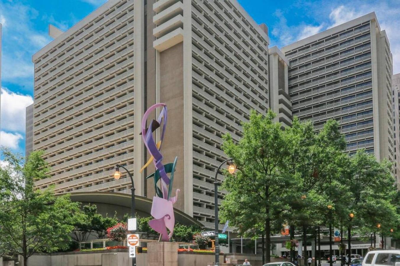 Stayatl High Rise Condo Downtown Atl With Views Атланта Екстер'єр фото